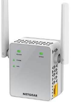 NETGEAR WiFi Range Extender - Essentials Edition, 300Mbps, Wall-plug, External Antenna