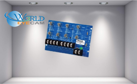 Power Distribution Module, 4 Fused Outputs up to 28VAC/VDC, Board