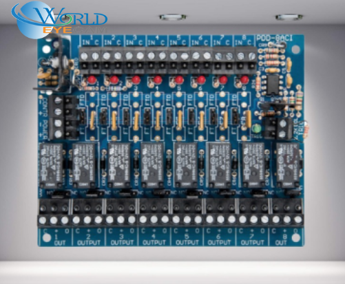 AQD4-8F8R1 4A,12/24,8OUT,FUSED,8RLAY,FIREBOXED POWER SUPPLY