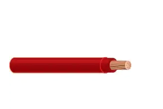 THHN/THWN-2 Cable, 10 AWG, 19 Strand, 600V, Annealed Copper, PVC Insulation, Nylon Jacket, Red