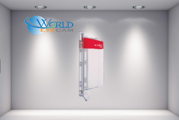 Stopper II, Flush Mount with Sounder, Fire Label, Internal dimensions 140mm (7") H x 127mm (5") W...