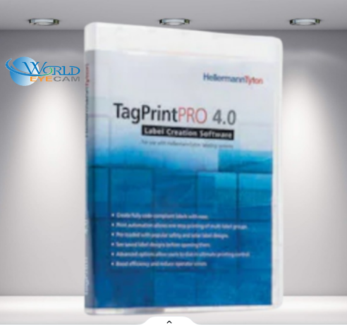 TagPrint Pro 4.0, Label Printing Software, 3 License Network Program, 1/pkg