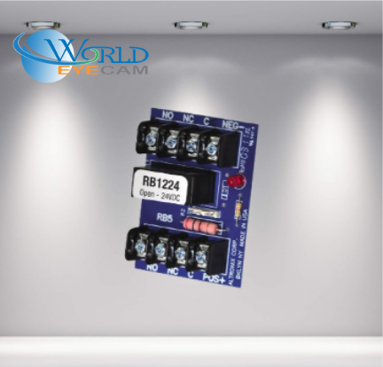 Relay Module, 12/24VDC, DPDT Contacts @ 5A - 220VAC/28VDC