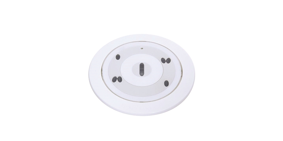 4 Wire; White with EOL Base Kit Includes: FCP-500 Invisible Smoke Detector; White, FAA-500-BB-UL ...