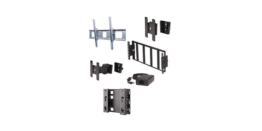 Monitor Mount, Wall, Tilt/Swivel, for LCD Monitors Up to 26 in., Supports Up to 26.5 Lbs (12 kg)