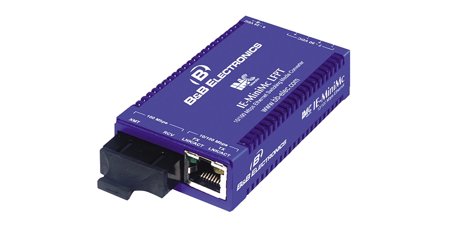 Modular 10/100/1000 Mbps ethernet media/mode converter IE-iMcV-MultiWay, TP-TX/FX- MM850-SC
