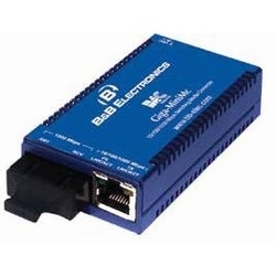 Giga-MiniMc LFPT media converter, TX/SSLX-SM1310/PLUS-SC, single-strand
