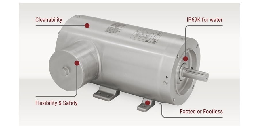 Motor, NEMA Frame: 215TC, Enclosure: TEFC, RPM: 3600Three Phase, Totally Enclosed, C-Face, Footless, Encapsulated