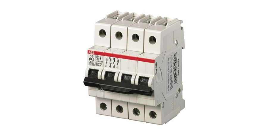 Mini circuit breaker S200U UL489, 4 pole K trip, 50 amp