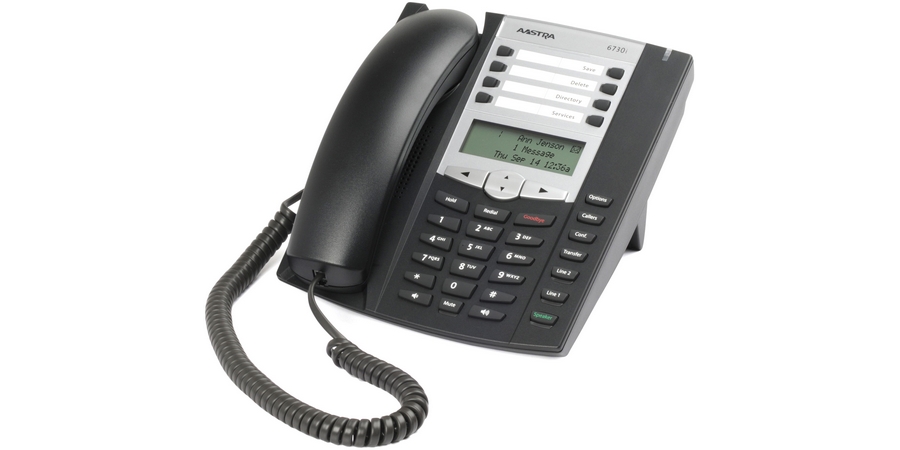 Entry Level IP Phone - Charcoal, AC Wall Adapter Included