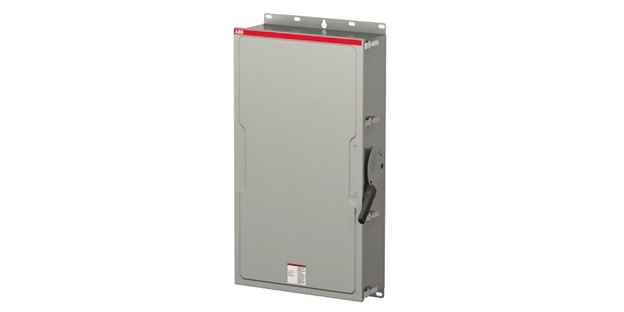 Enclosed heavy duty non-fusible 3-pole safety switch, 400 AMP, NEMA 3R, steel sheet enclosed