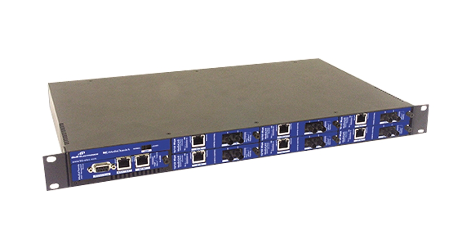 SNMP-Manageable Chassis for "iMcV" Series Modular Media Converters - iMediaChassis/6-AC (6-slot, one AC power module)