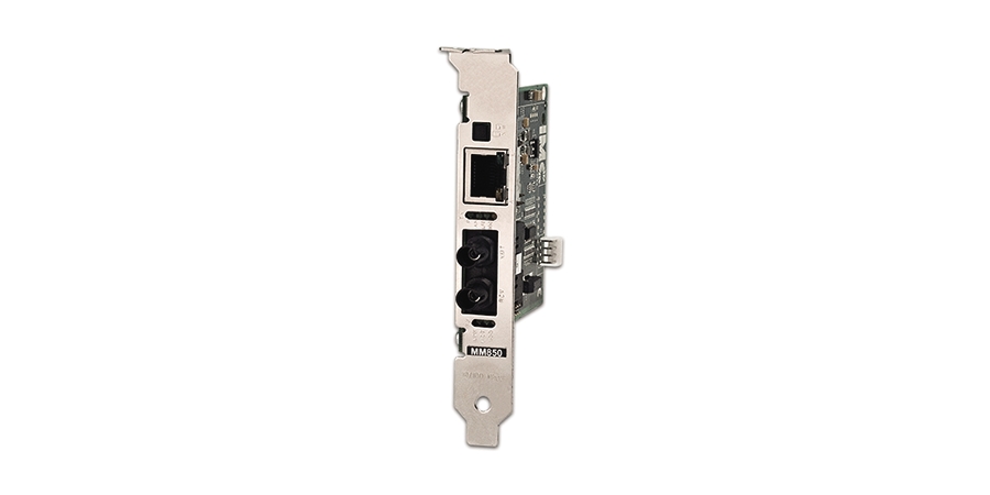 PC Card Ethernet Media Converters - McPC Series 100, 10/100 & Gigabit