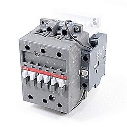 2 pole, 60 amp, non-reversing across the line contactor with 24V DC coil and 1 NO and 1 NC auxiliary contacts