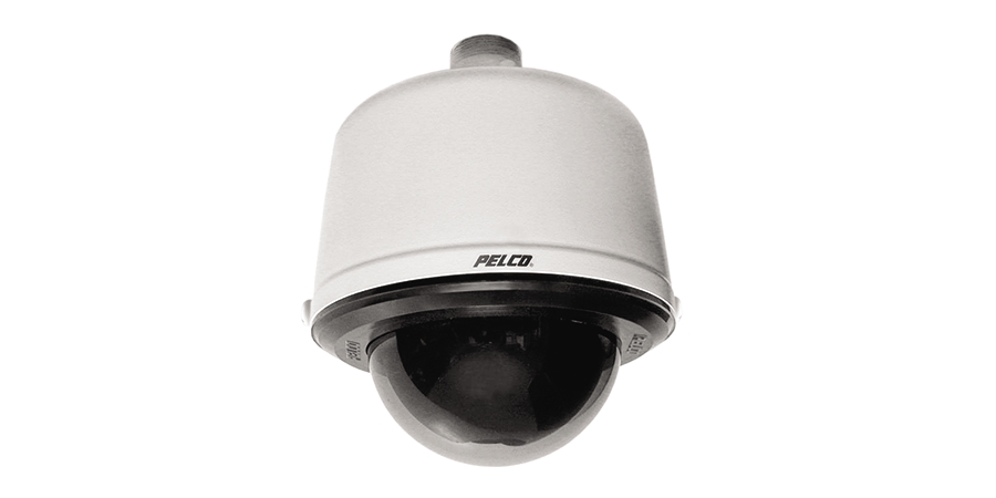 Spectra IV IP SE with H.264 29x Flush/In-Ceiling Mount, Black Back Box, White Trim Ring, Smoked Bubble, NTSC