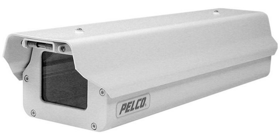 Enclosure, Environmental with EM3512 Mount. Small Rectangular Style with Front Hinged Lid and Rea...