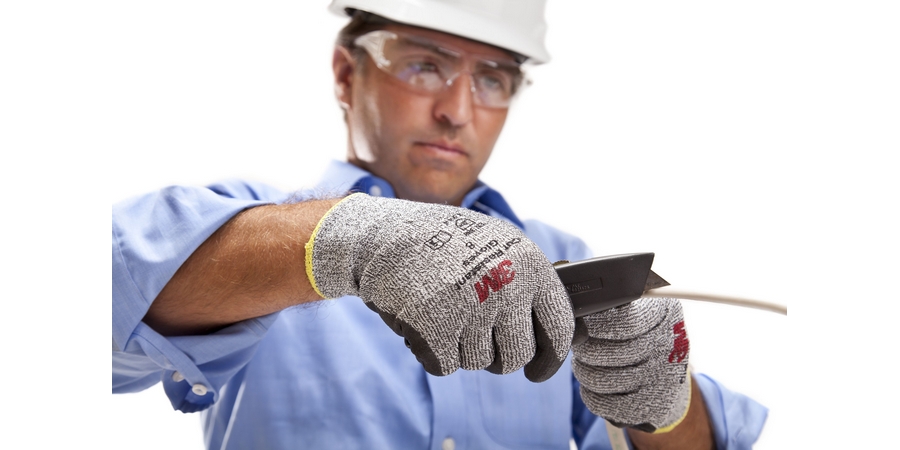 Protective Gloves, Cut Resistant, Comfort Grip, 10XL, Polyurethane Palm/HPPE/Synthetic Yarns