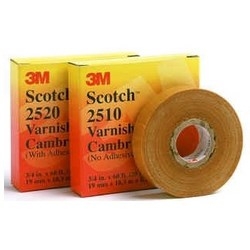 Scotch Electrical Insulating Varnished Cambric Tape 2520, 2 in. x 36 yd.