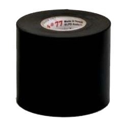 Fire-Retardant Electric Arc Proofing Tape, Premium Grade, 1-1/2" Width x 20’ Length x 30 Mil Thk, 36 Lb/Inch Breaking Strength, Elastomer Backing, Non-Adhesive, Black