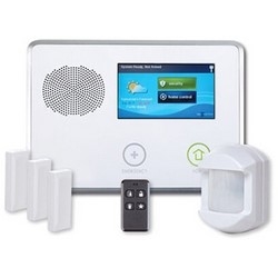 Control Panel Kit, Includes (1) English GC2 Panel, (3) Door/Window Contact, (1) Passive Infrared ...