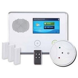 Control Panel Kit, Includes (1) English GC2 Panel, (3) Door/Window Contact, (1) Glass Break Detector, (1) Key Ring Remote