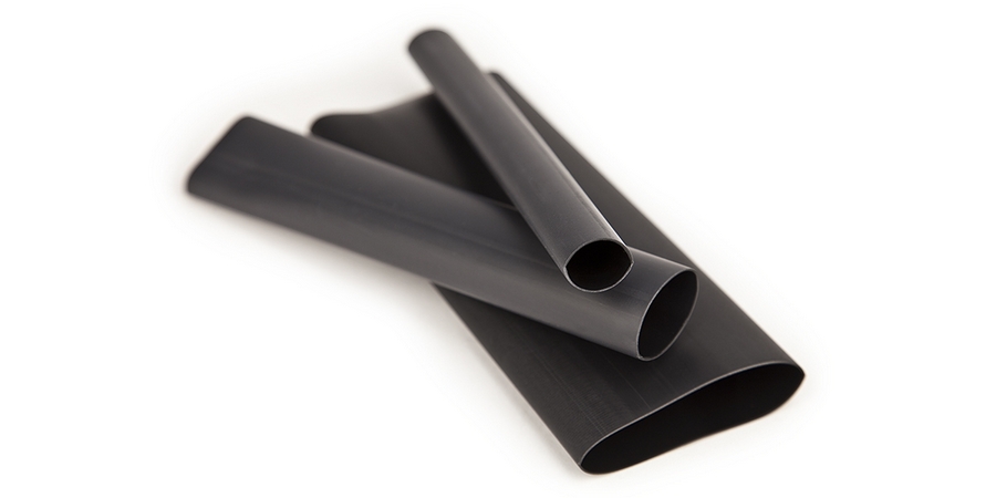 3M Heat Shrink Flexible Polyolefin Tubing EPS200-3/8-48"-Black-125 Pcs, 48 in length sticks, 125 pieces