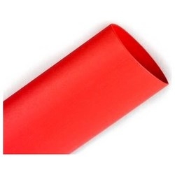 Heat Shrink Tubing, Flexible, Non-Corrosive?, Single Wall, 900 Volt Dielectric Strength, 50’ Length, 1" Expanded Inner Diameter, Red Polyolefin, 150’ per Case