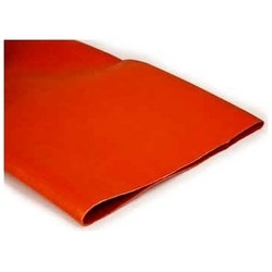 Heat Shrink Tubing, 50’ Length, 5.3" Expanded Inner Diameter, Red Cross-Linked Polyolefin, Variab...