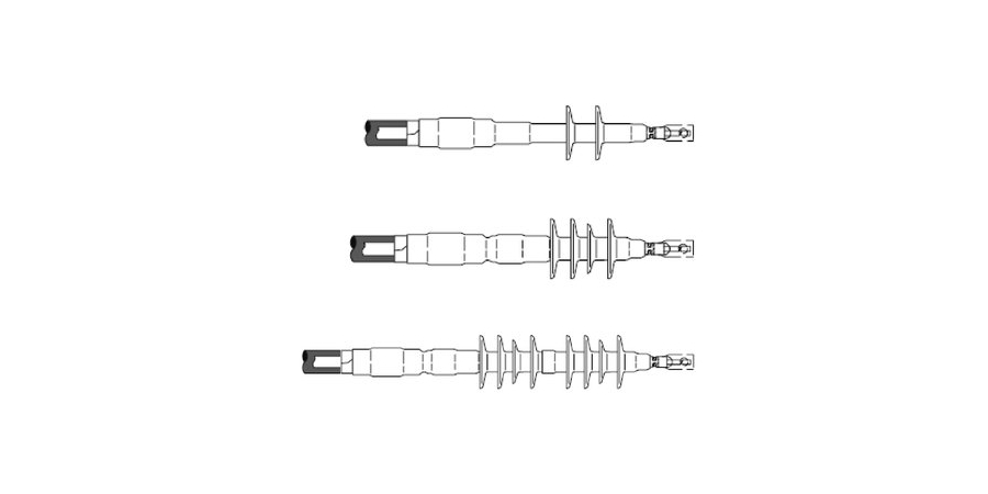 CLD SHRINK QT3 OUT SKIRT TERM 5KV 2-3/0 1/C INS OD .44-.89" 3/KT