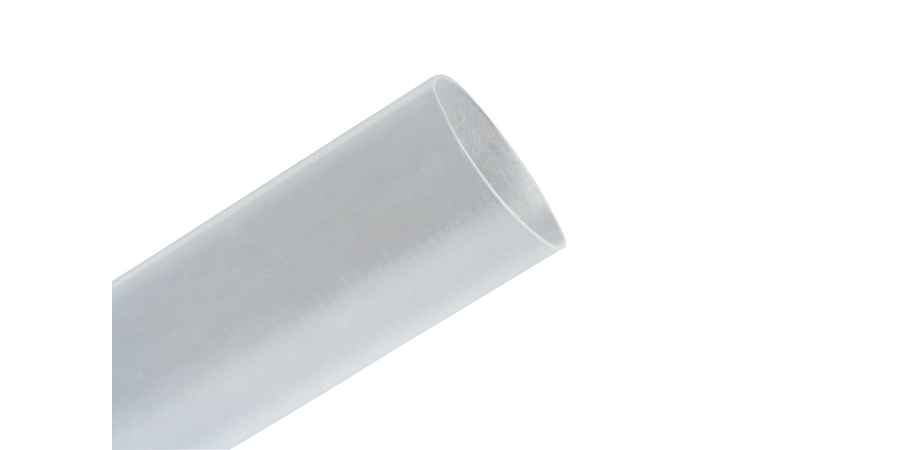 3M Heat Shrink Thin-Wall Tubing FP-301-1.5-Clear-100’, 100 ft Length per spool, 2 spools per case