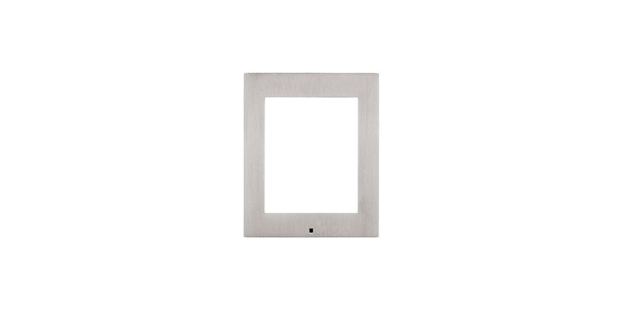 IP Intercom Frame, 1-Module, Surface Mount, Nickel