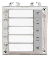 2N Helios IP Verso - 5 Name Plates Module