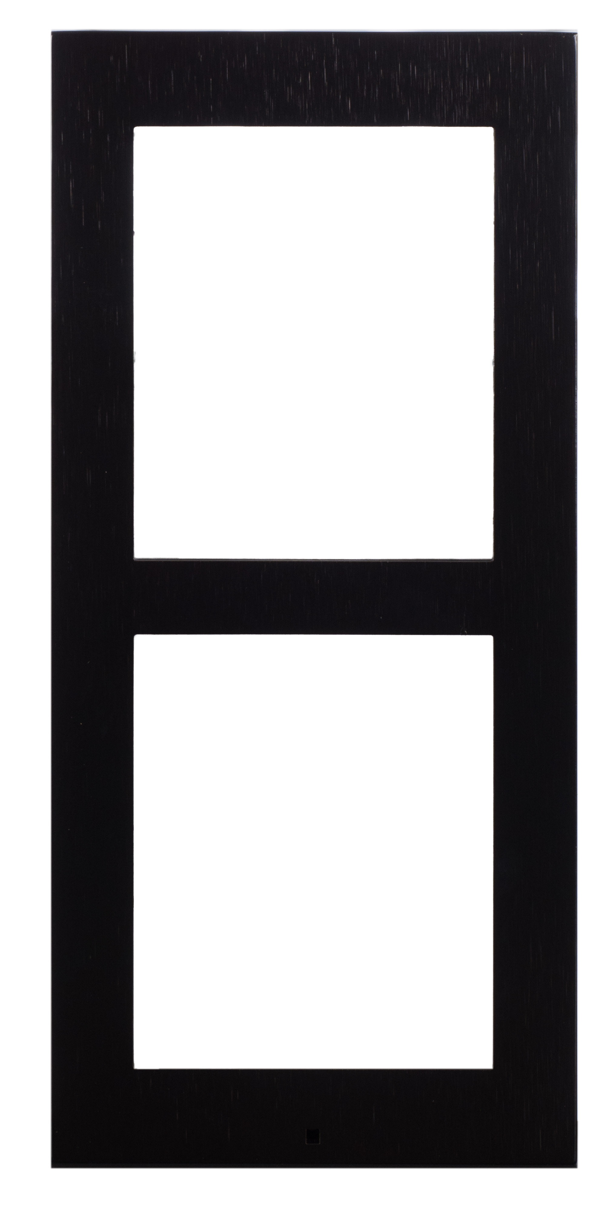 2N Helios IP Verso, Surface Installation Frame for 2 Modules, Black