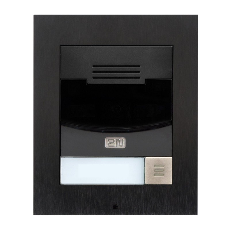 2N SOLO - FLUSH MOUNT WITH FRAME, BLACK