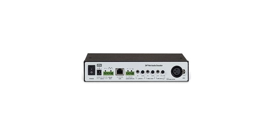 IP Net Audio Encoder, 12 to 32 Volt, 1 Ampere, 0 to 40 Deg C, 220 MM Length x 140 MM Depth x 45 M...