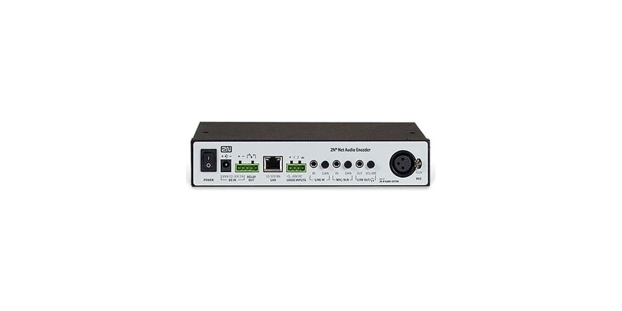 IP Net Audio Encoder, 12 to 32 Volt, 1 Ampere, 0 to 40 Deg C, 220 MM Length x 140 MM Depth x 45 MM Height