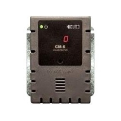 Carbon Monoxide Detector Controller and Transducer, Box Mount, 12 to 24 VAC/12 to 32 VDC, 3 Watt, 23 Milliampere at 24 VDC Standby, SPDT, Dark Gray
