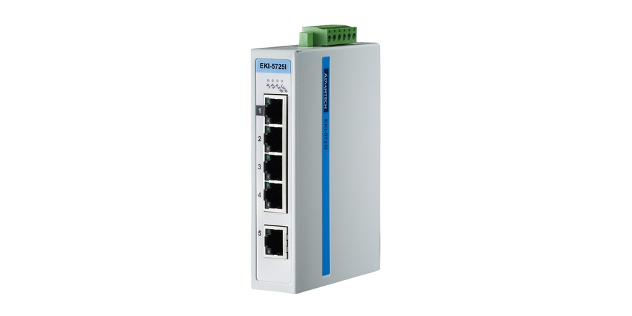 Industrial Ethernet Switch, 5x10/100/1000Mb ports