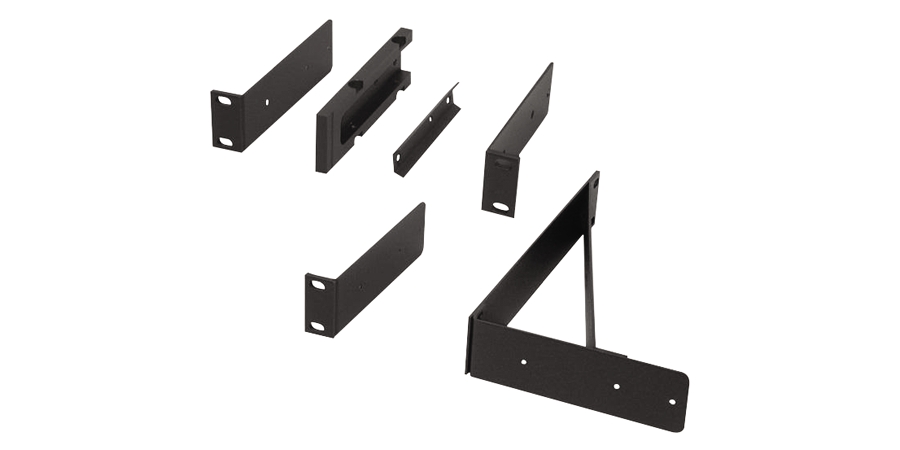 Rack Mount, Black, for Mounting One or Two QD100 Series Quads in A Standard 19 in. Rack. Includes A Blank Filler Panel for use When Mounting Only One Quad