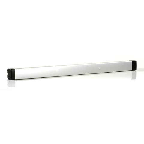 Door Rim Exit Device, Narrow Stile, 24 Volt, Electric Latch Retraction, Single Switch Monitor, 36...