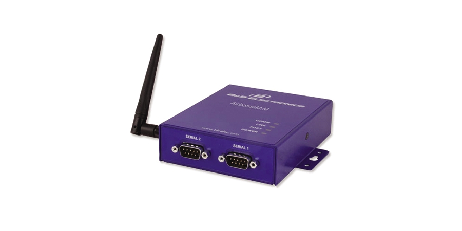 M2M Dual Band 802.11a/b (2.4GHz, 5GHz) Ethernet Bridge and Router; Serial Server AirborneM2M Industrial Series