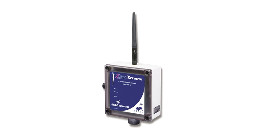 IP67 Outdoor Rated Radio Modem, Xtreme 2.4GHz, Short Range, RS-232/422/485