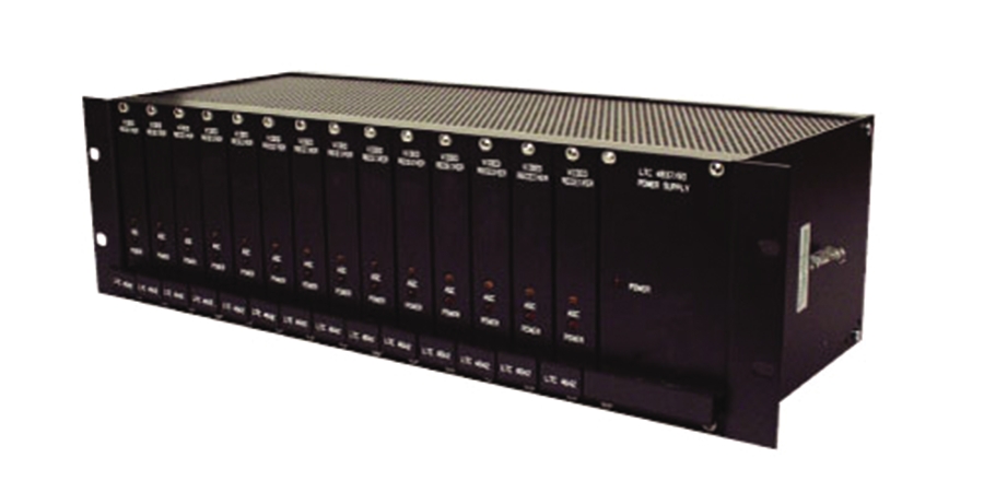 850 nm Fiber Optic Modem, Transmitter/Receiver, Rs-485 Data, Use with LTC 4637 Series Rack