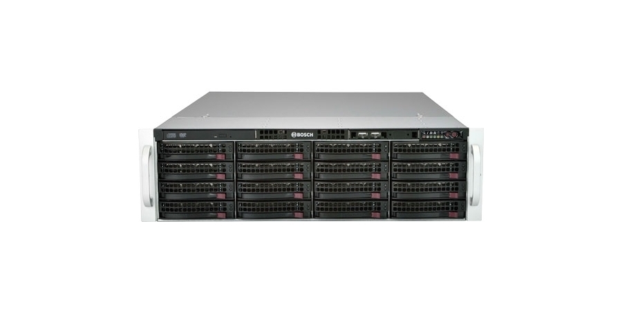 Network Video Recorder, Rack Mount, 3HU, 128-Channel, 475/550 Mbps Bandwidth, 100 to 240 Volt AC, 1.4/0.8 Ampere at 140/240 Volt AC, 1200 Watt, RAID 5/5+/6, Without HDD