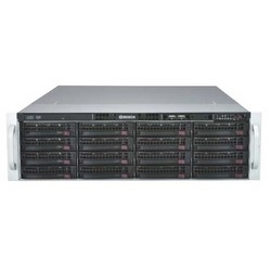 Network Surveillance Recorder, Divar, 3U, 16 x 6 TB HDD, 100/240 Volt AC, 50/60 Hertz, RAID-5, For 128-Channel