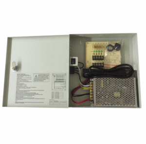 9CH 10Amp Power Supply Box, DC 12V