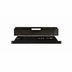 23 in. Black IP Public View Monitor, Embedded 2.1 Megapixel IP WDR Camera, RJ45 Output ONVIF Prof...
