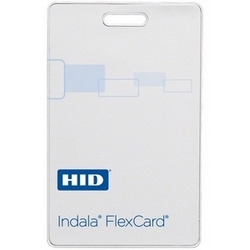 Indala Prox, Credentials, FLEX CLAMSHELL PROX CARD, ADT, WHITE, #, PTD
