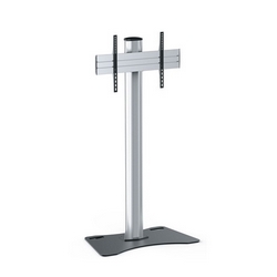 Display Station Mobile Monitor Stand, with Plate, for Up to 100" Screens