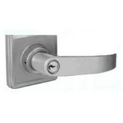 Door Lock, Digital, Interchangeable Core, Non-Handed, Schlage, 100 User Code, 1-5/8 to 1-7/8" Door Thickness, Satin Chrome Plated, With Regal Lever Trim, Cylinder
